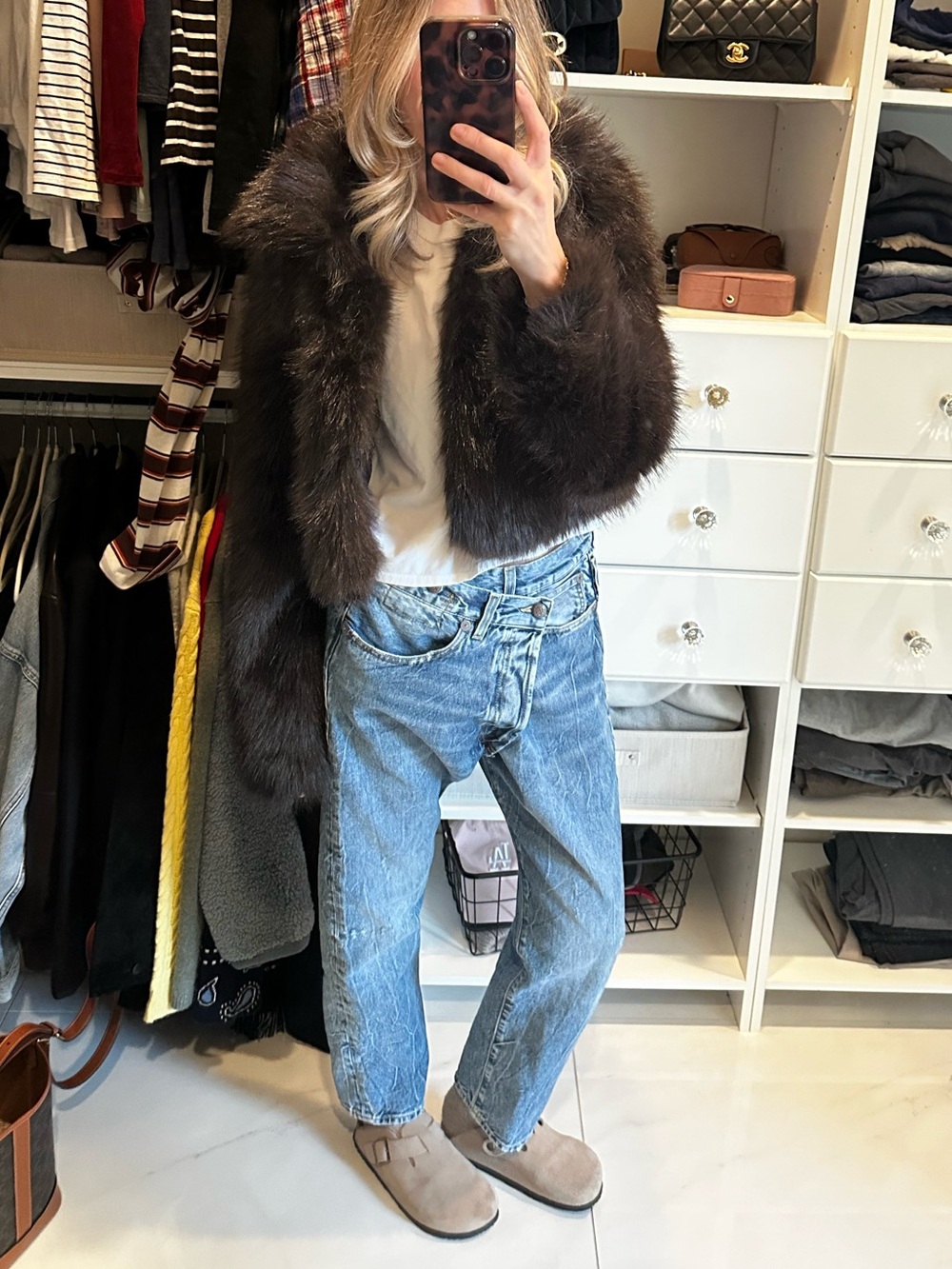R13 crossover jeans